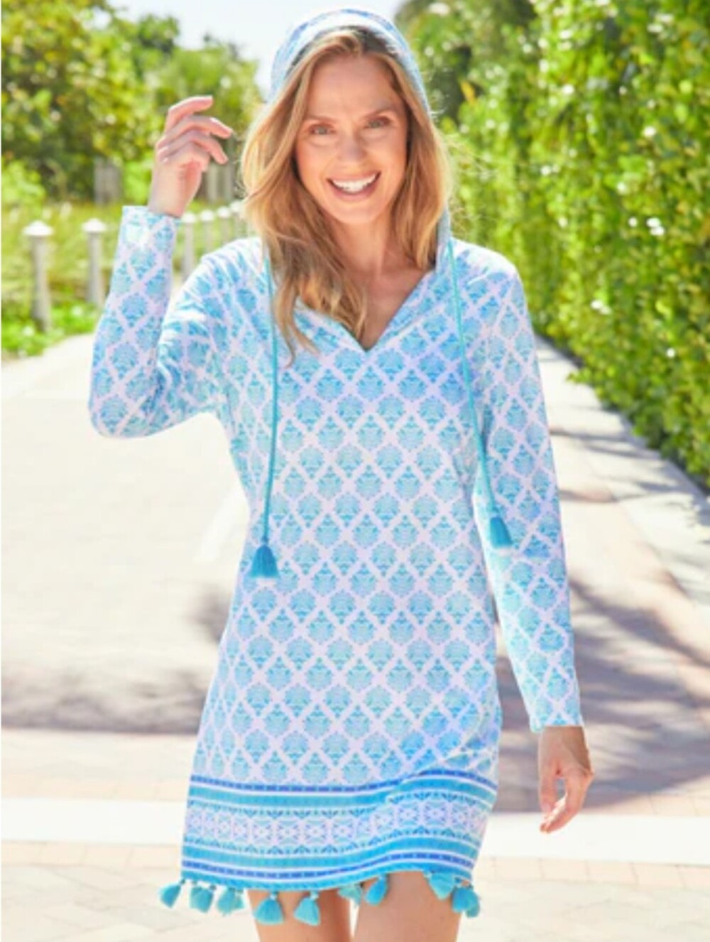 Cabana Life UPF 50 Amelia Hooded Cover Up
